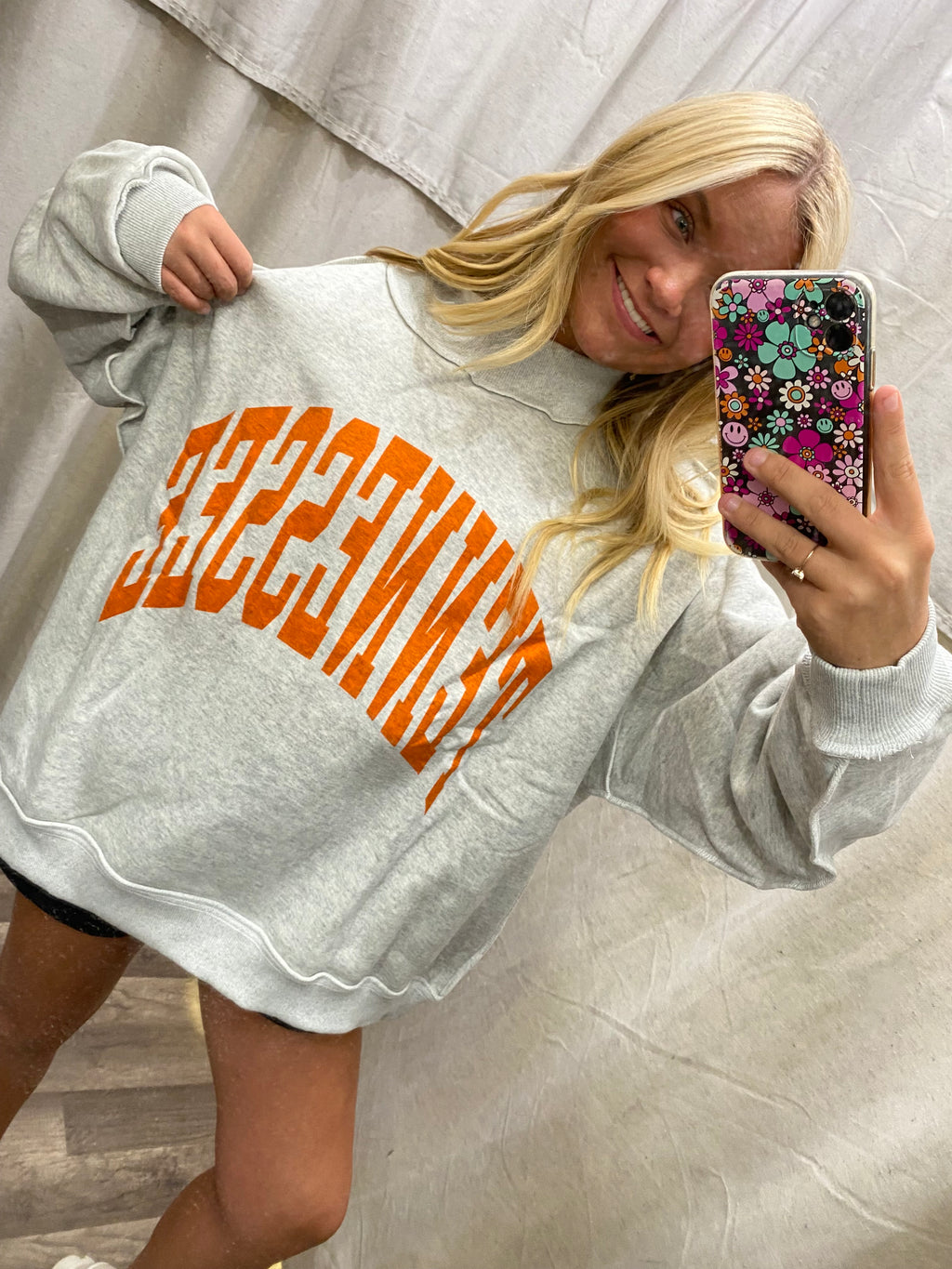 Tennessee reversible MOCKNECK SWEATSHIRT