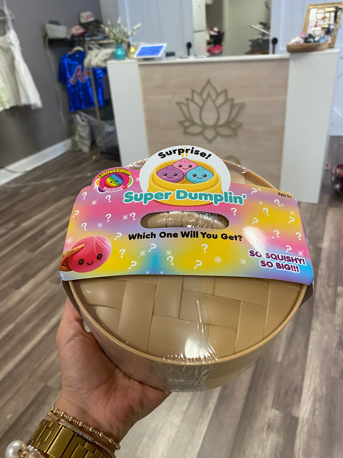 Mega dumpling 7inch squishy