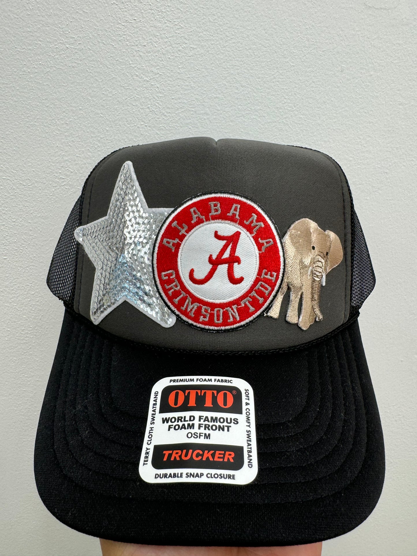 Alabama Circle Logo with Elephant & Star Trucker Hat