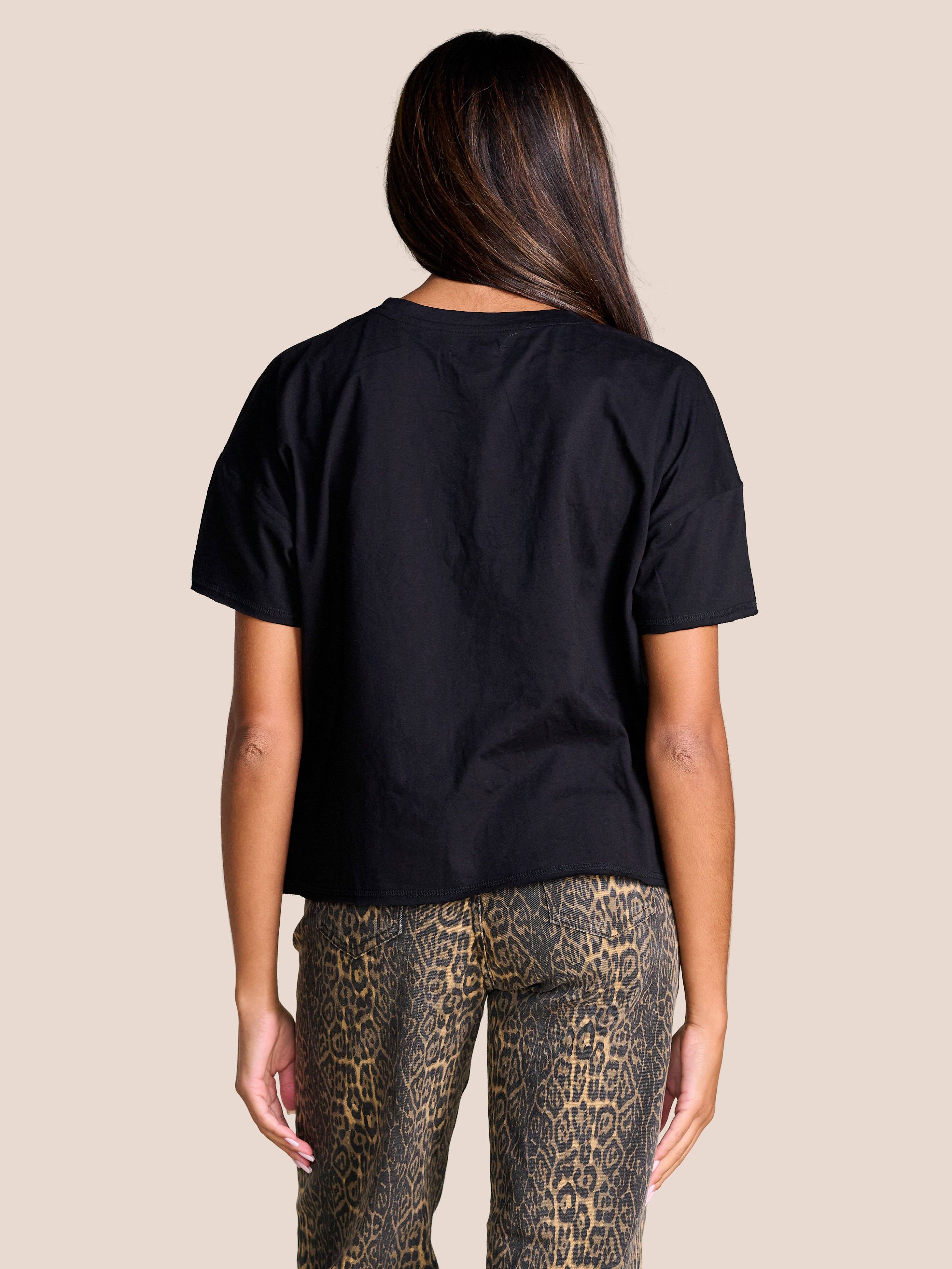The Fourth Quarter Sequin Tee | Georgia: LG