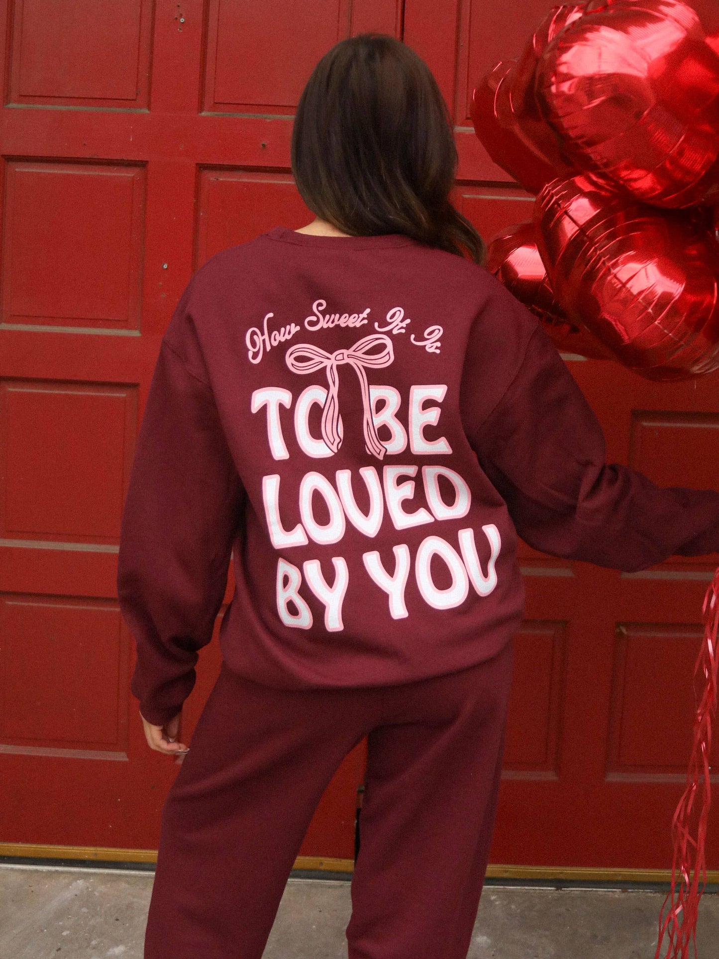 F+S: SO THIS IS LOVE SWEATSHIRT (FRONT + BACK)