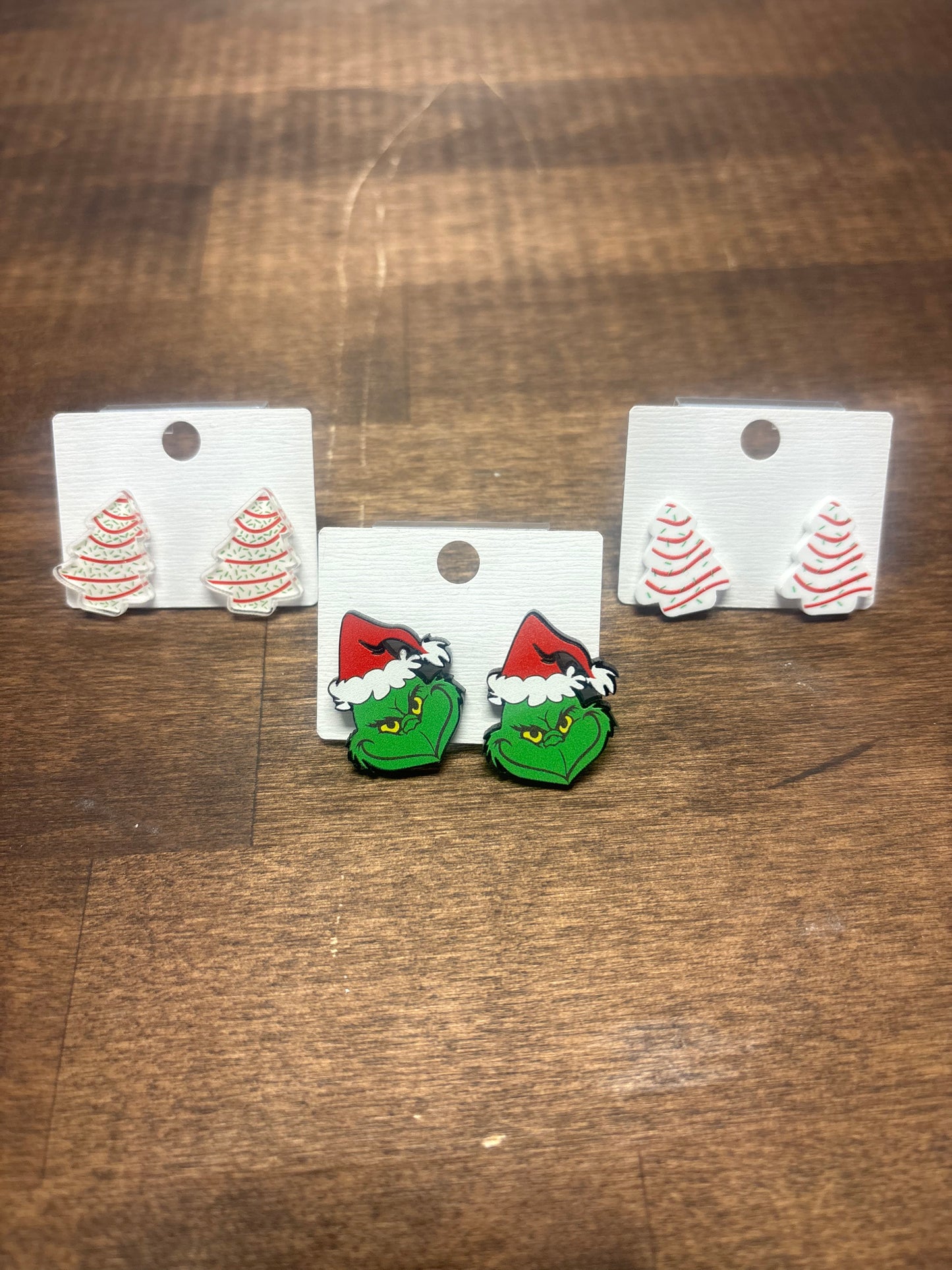 CHRISTMAS STUD EARRINGS