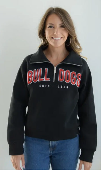 UGA Sears Split Lux Quarter Zip￼