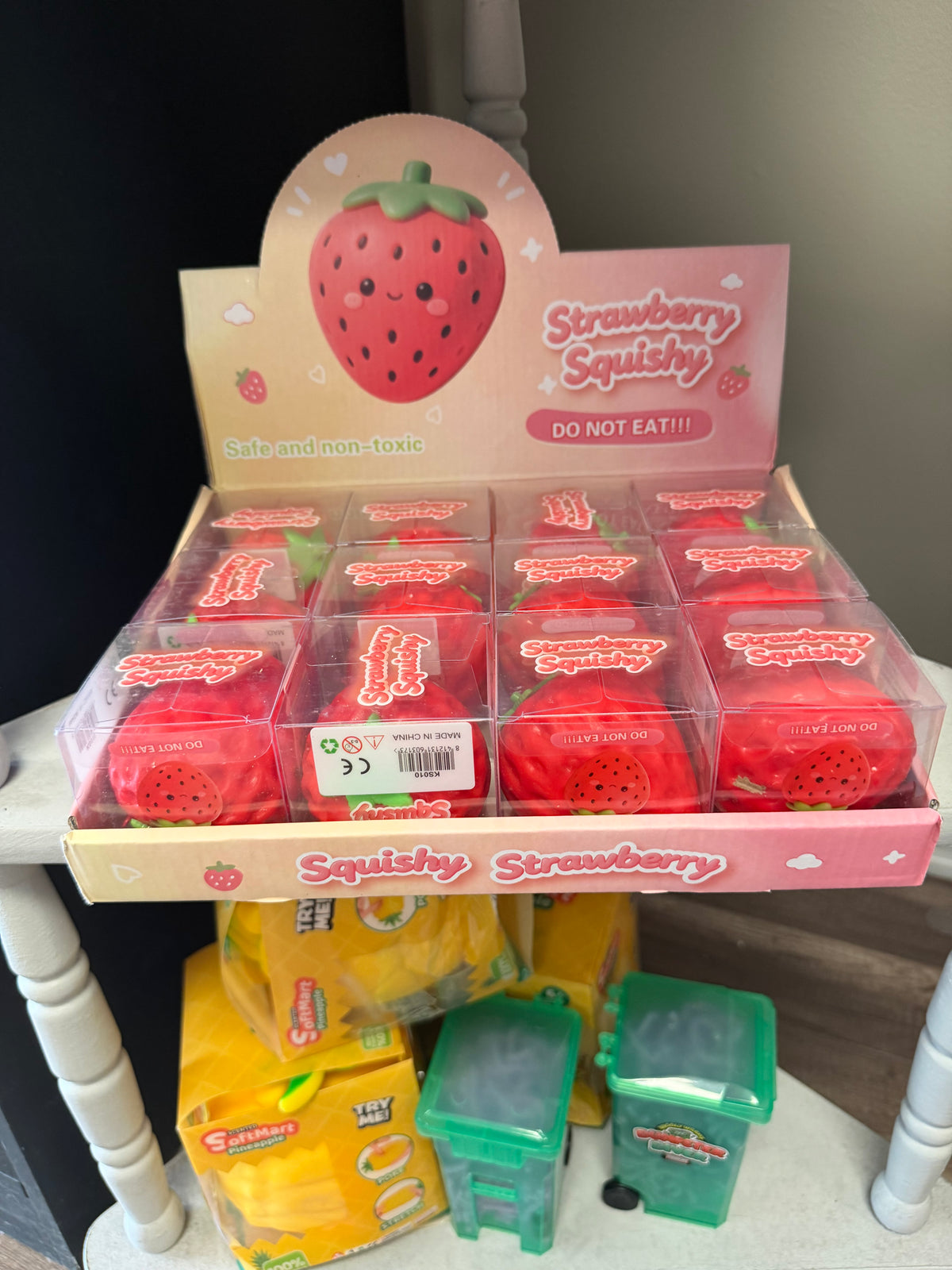 Strawberry Crunchy Squishy ASMR