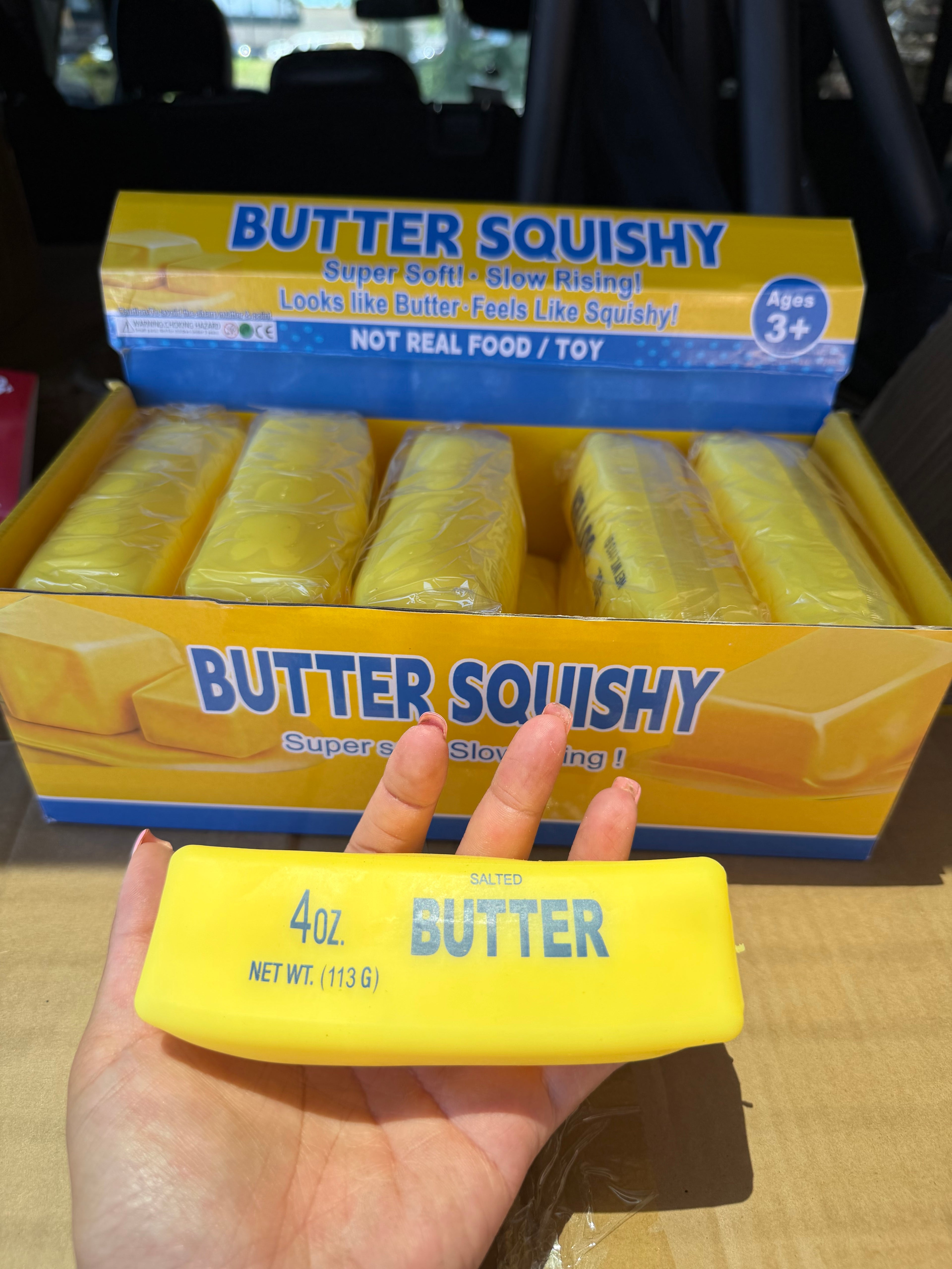 Foam filled Butter Squishy