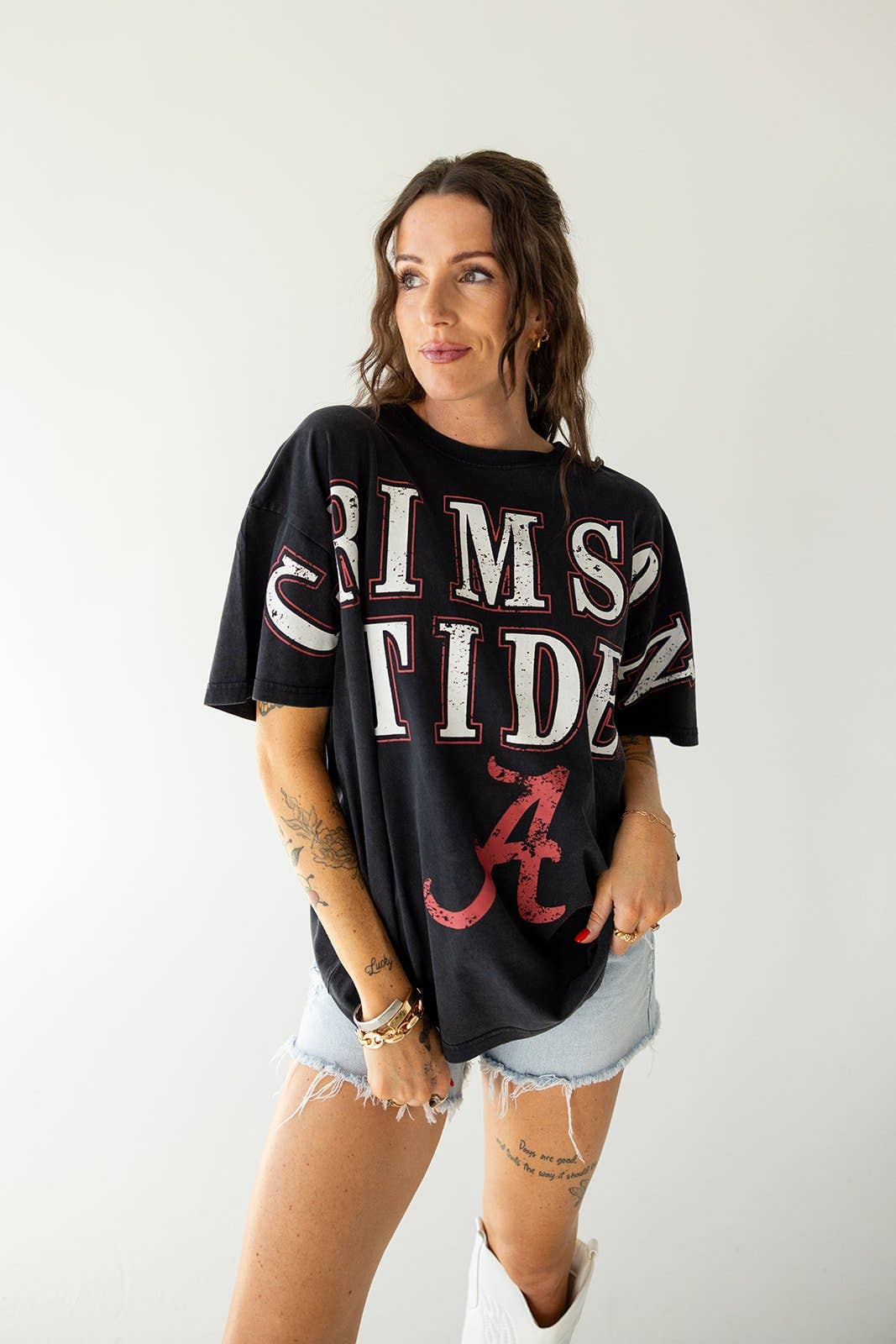 Alabama Southern Split Oversized Band Tee