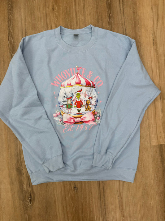 Whoville & Co Globe Sweatshirt