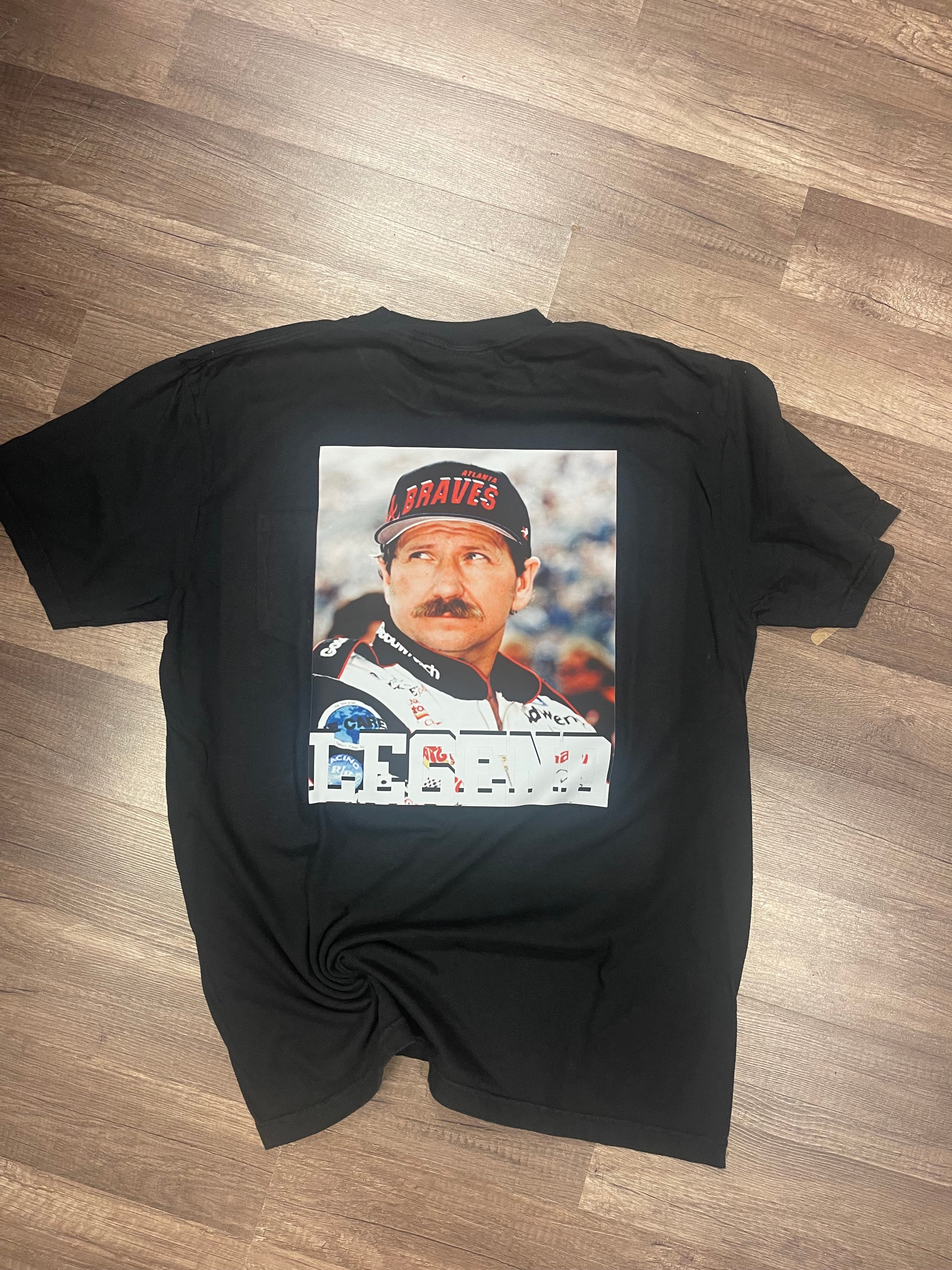 Legend Dale Earnhardt cc pocket tee