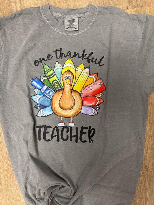 One Thankful Teacher Tee