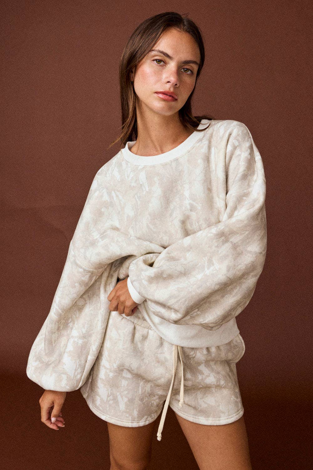 Woodland Camo Crewneck Set: Camo