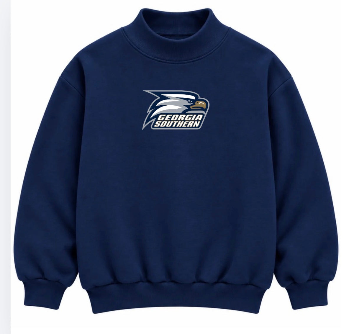 Georgia Southern Mockneck navy sale