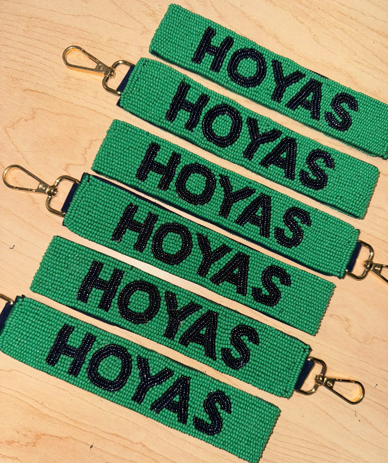 Hoyas Beaded Keychain