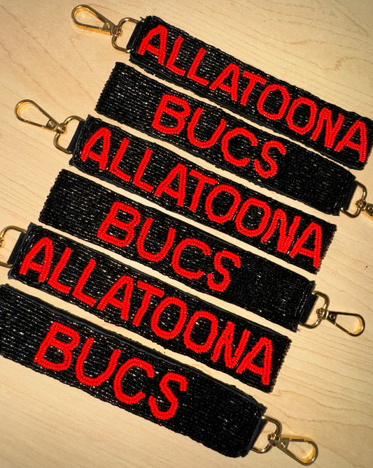 Allatoona Beaded Keychain