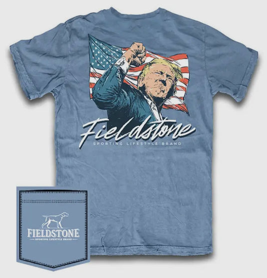 Trump Rally Fight  - Fieldstone Tee