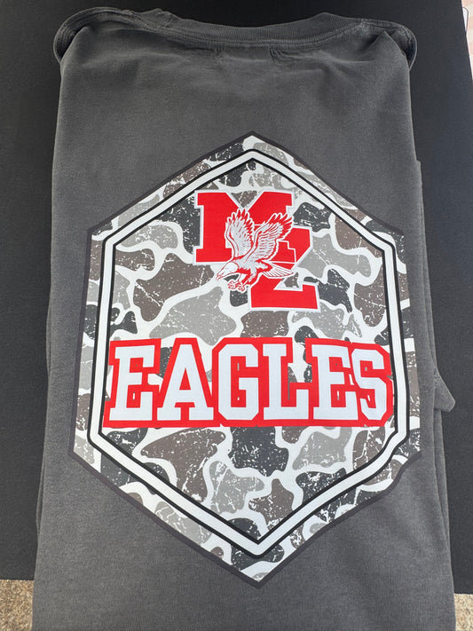 Mount Zion Eagles camo front/back