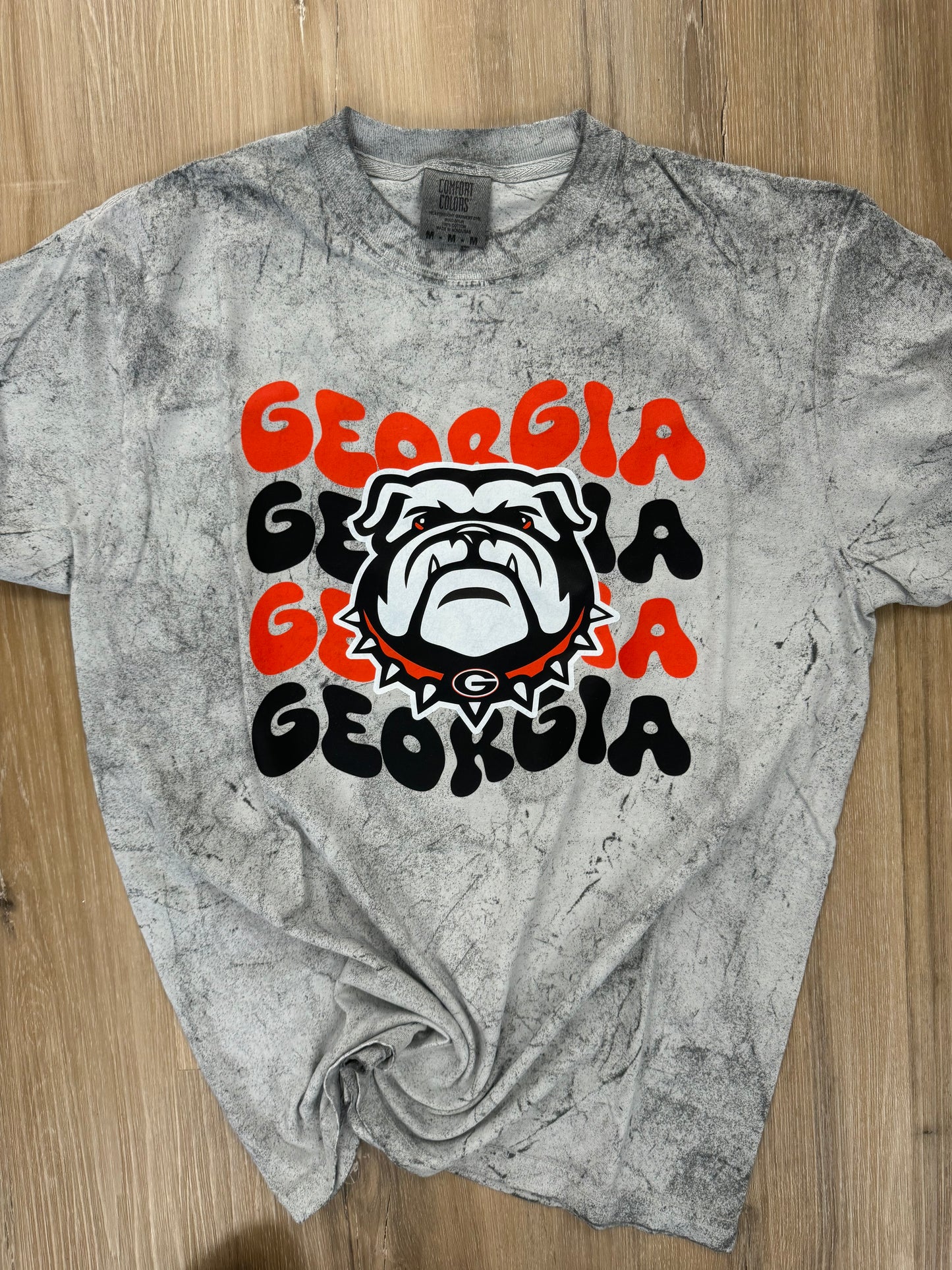 Georgia Stacked Mascot Tee