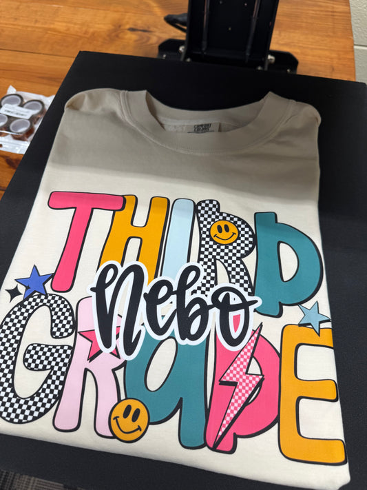 Nebo Dolphins 3rd Grade Tee