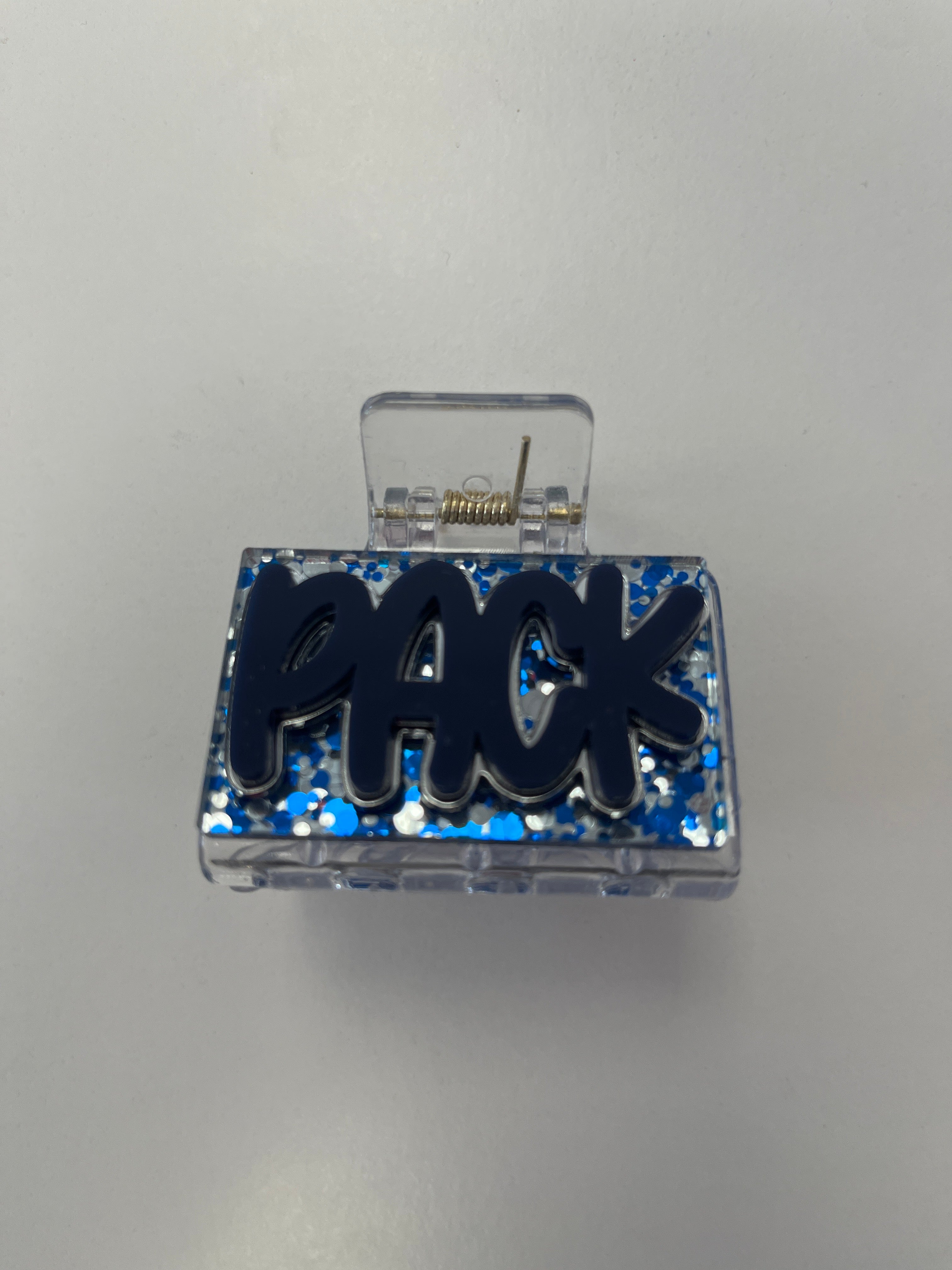 North Paulding glitter mini hair clip