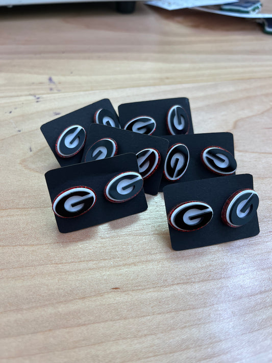 Georgia Glitter Studs