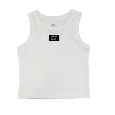 LULU MAC TANK WHITE