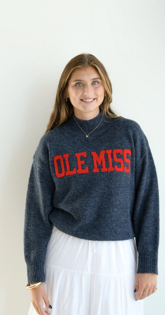 OLE MISS VARSITY SWEATER