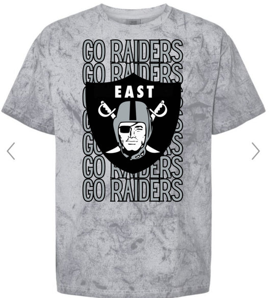 East Paulding Raiders Mascot Stacked Tee