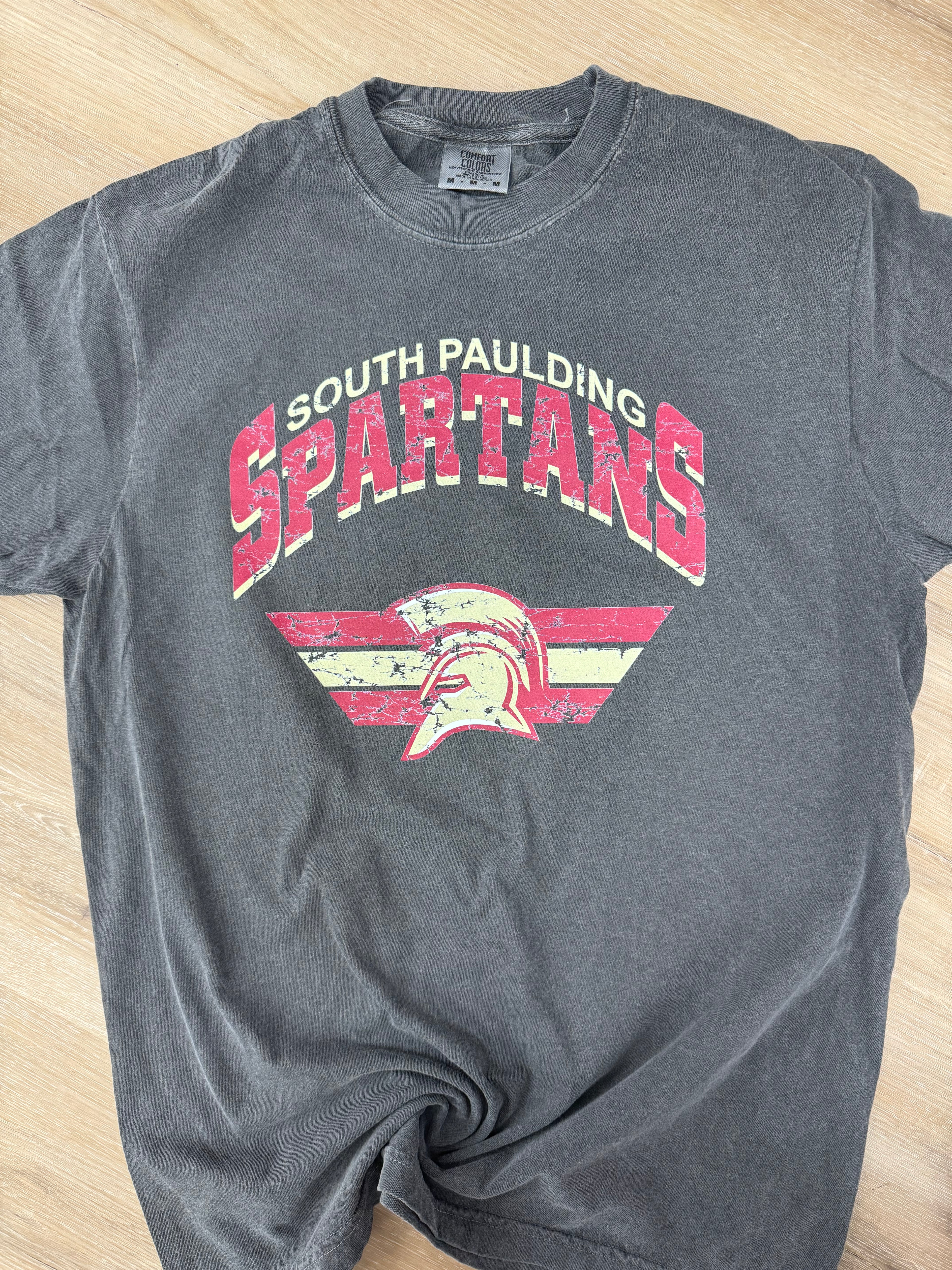 South Paulding Spartans Distressed Vintage Tee