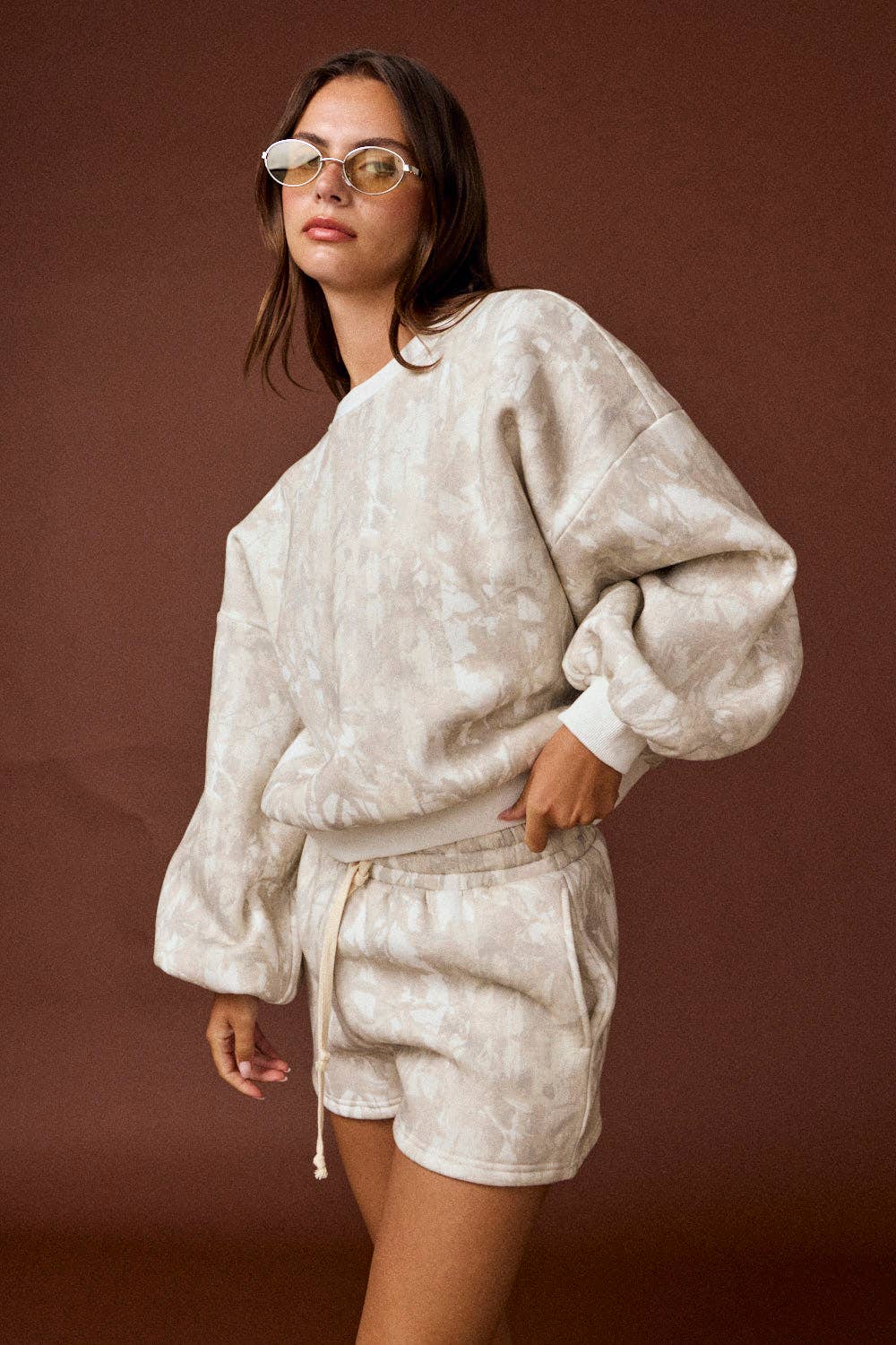 Woodland Camo Crewneck Set: Camo