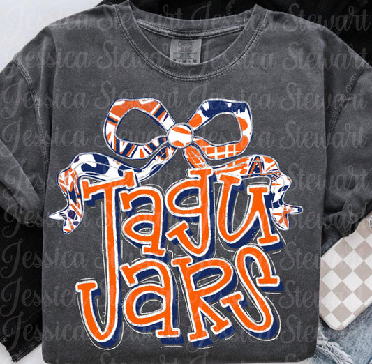 Fairplay Jaguars Doodle with Bow