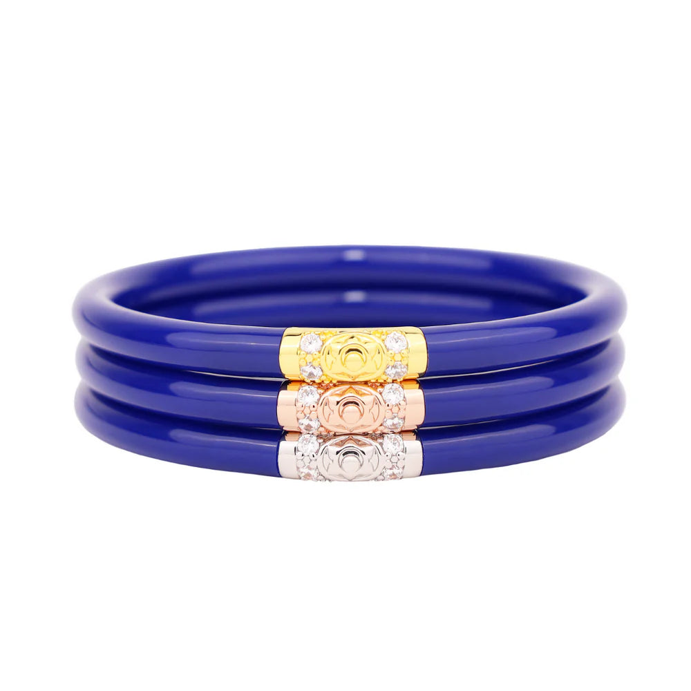 LARGE THREE KINGS ALL WEATHER BANGLES® (AWB®) - LAPIS - BUDHA GIRL