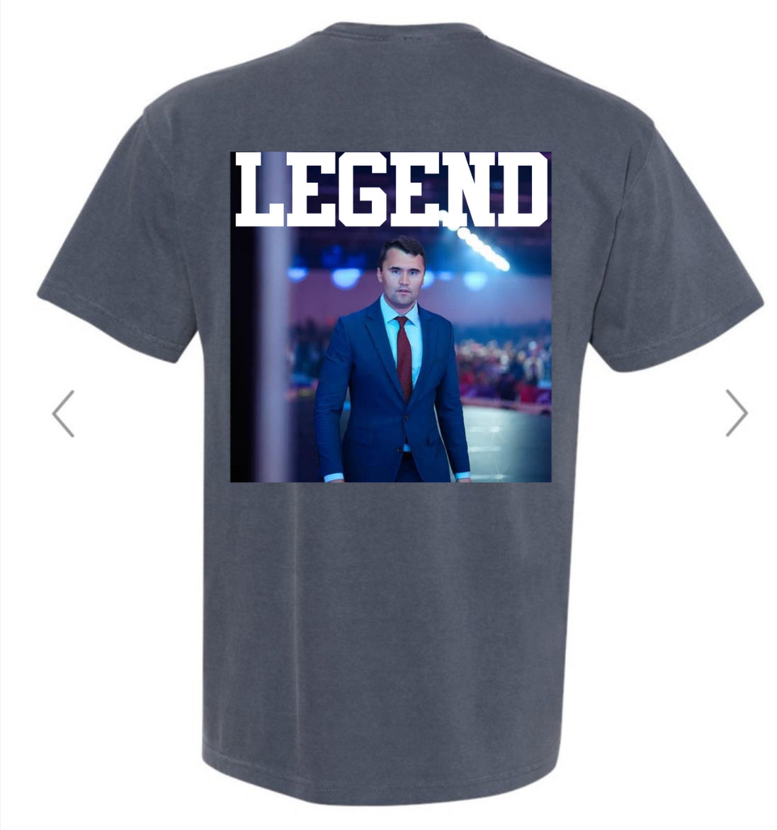 LEGEND CHARLIE KIRK ON DENIM COMFORT COLOR