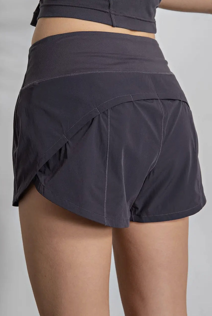 Stretch Woven And Butter Soft Combination Active Shorts