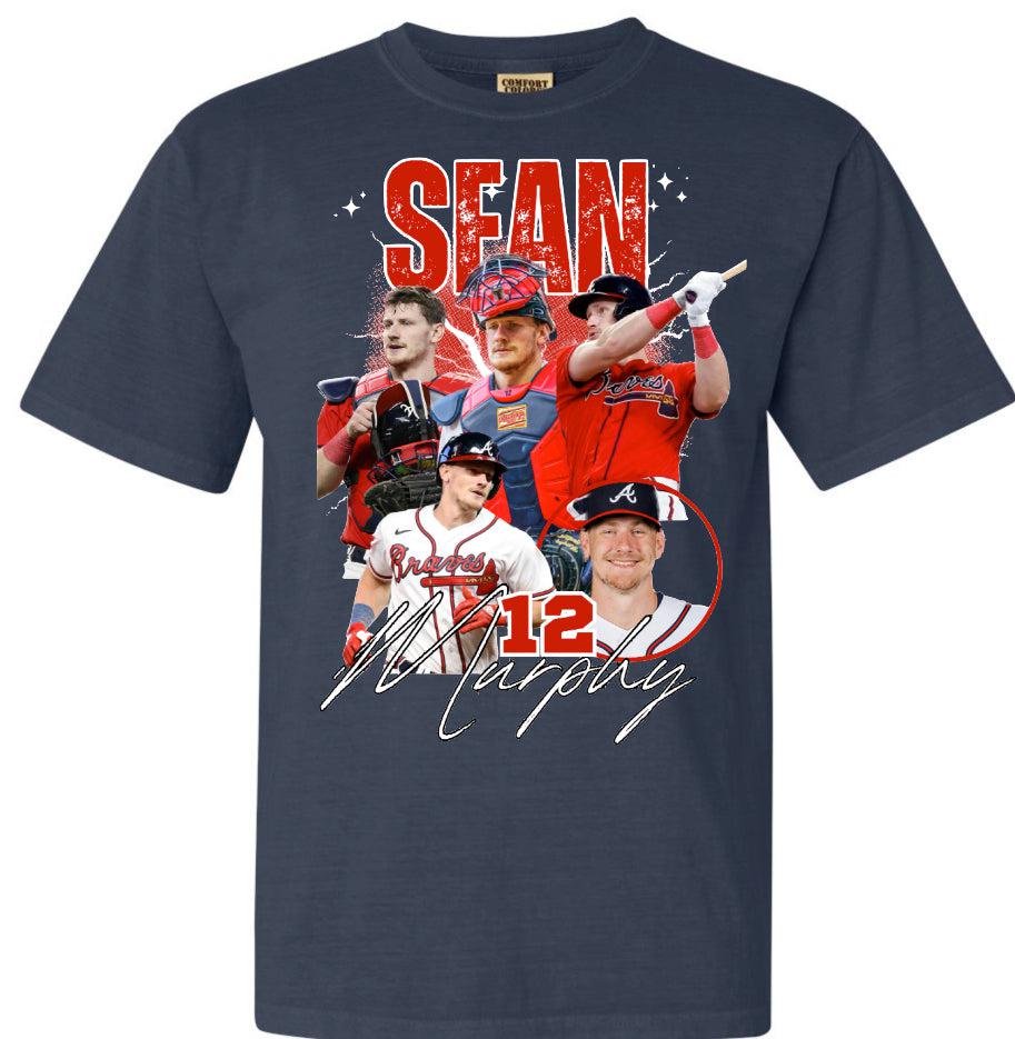 Sean 12 faces denim cc tee