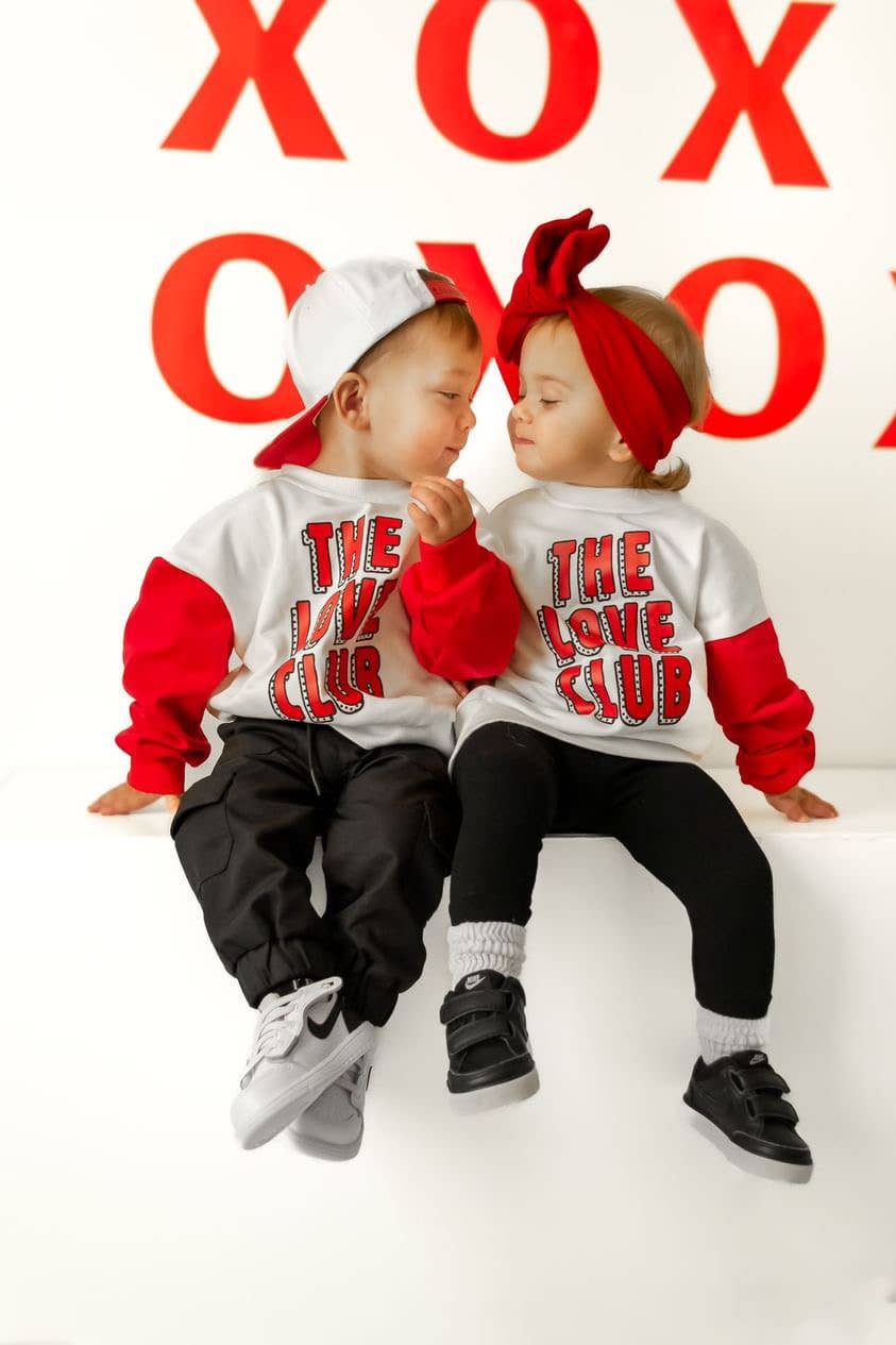 The Love Club | Girls & Boys Valentines Day Sweatshirt