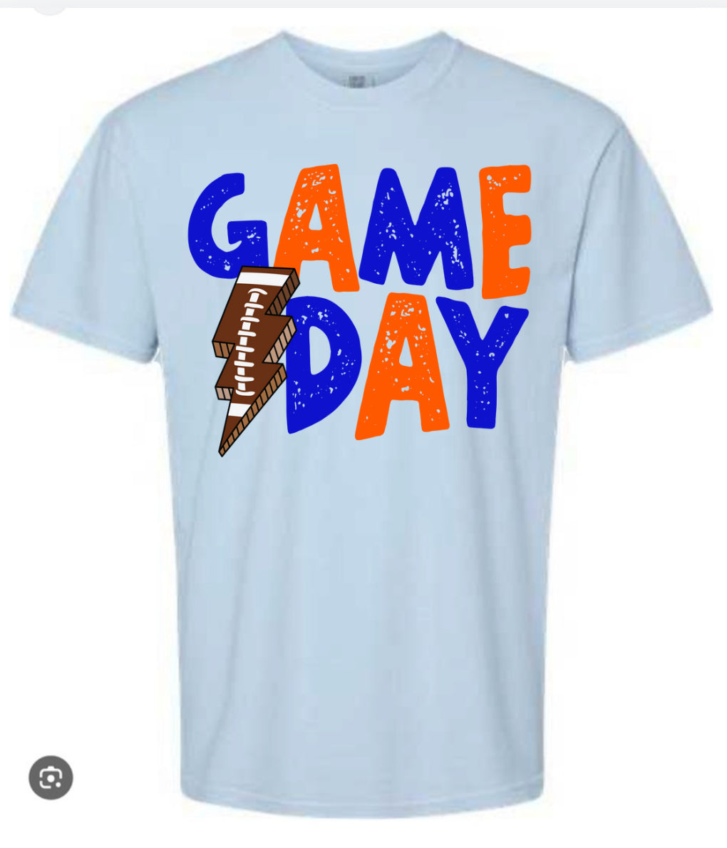 Gameday blue & orange