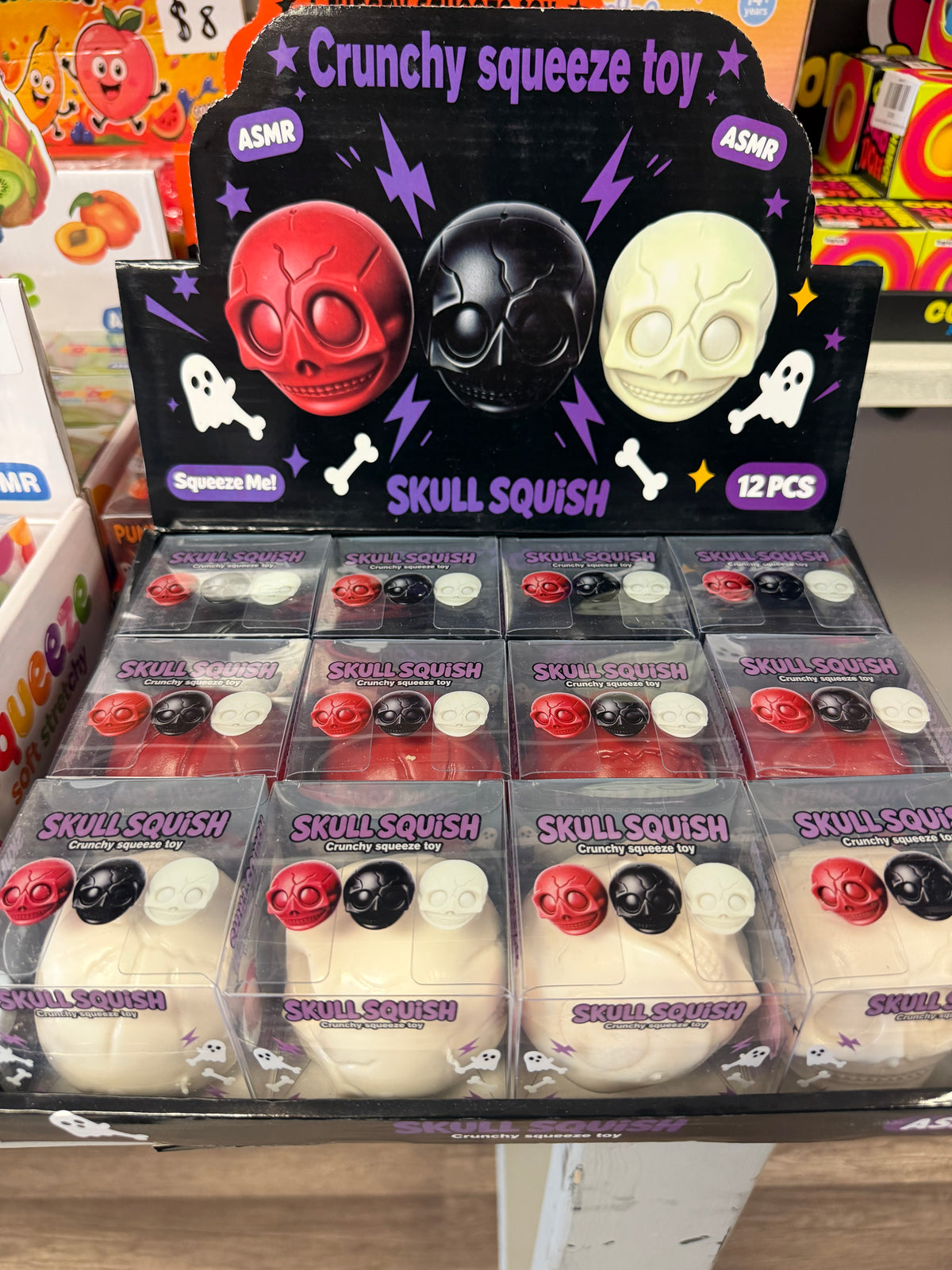 Skull Crunchy Squishy ASMR