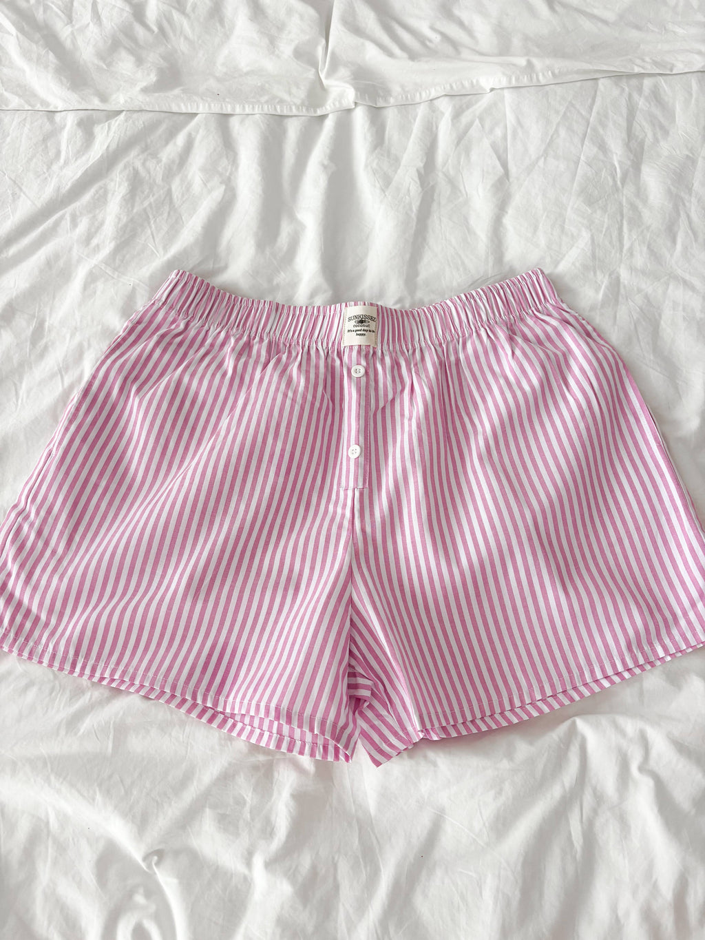 Everyday Boxer Shorts: Pink Stripes