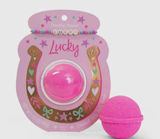 Friendship Bracelet Bath Bomb Lucky - Cait + Co