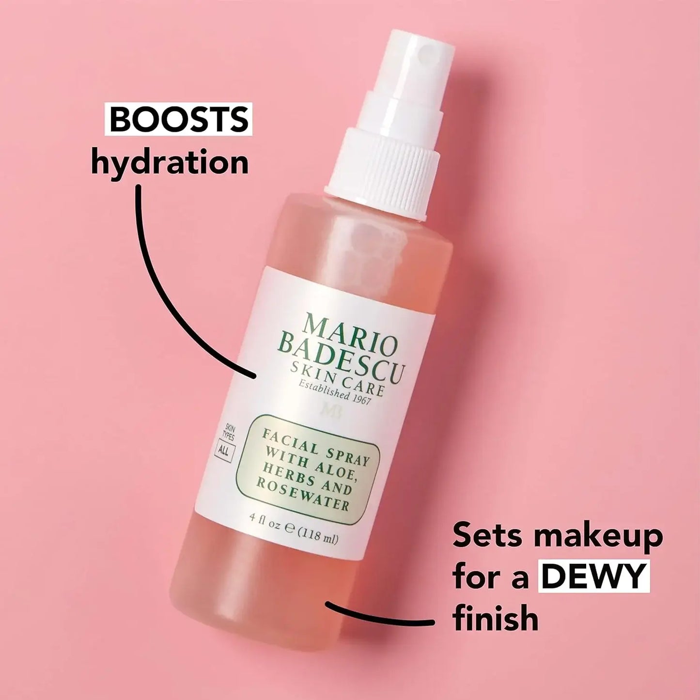 MARIO BADESCU Facial Spray with Aloe: Lavender 6oz