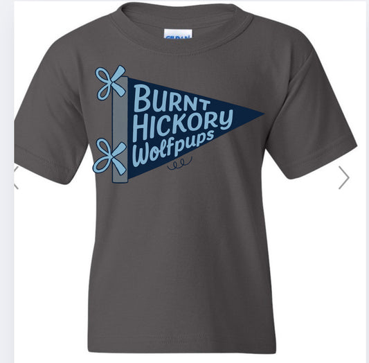 Burnt Hickory Wolfpups Pennant Flag