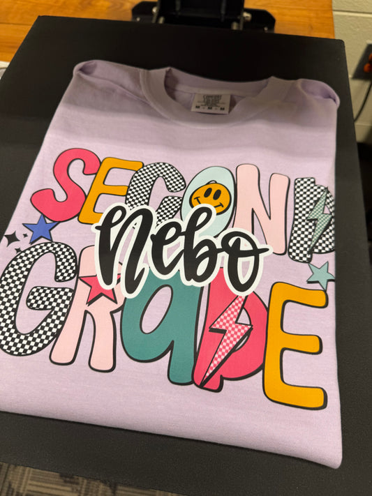 Nebo Dolphins 2nd  Grade Tee
