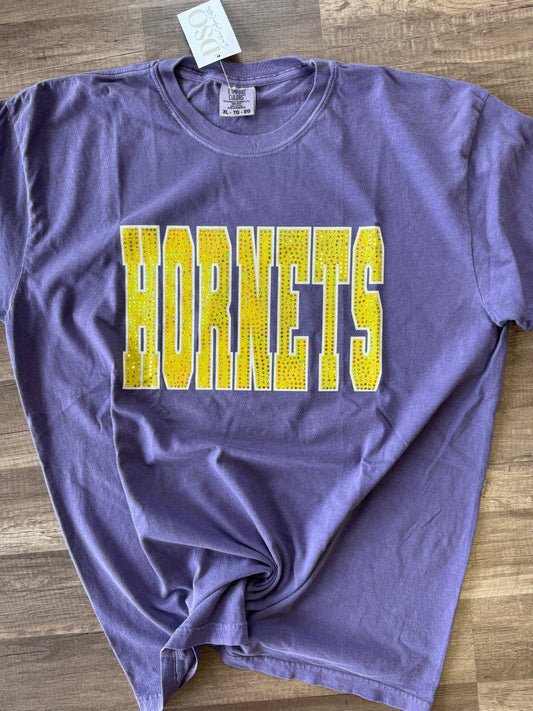 Hiram Hornets Sequin Tee