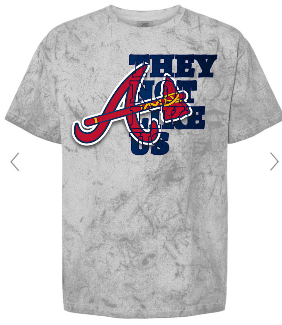 They Not Like Us Braves Tee