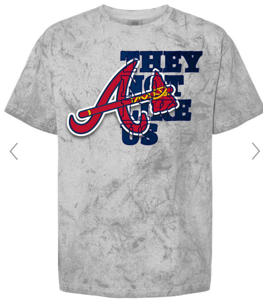 They Not Like Us Braves Tee