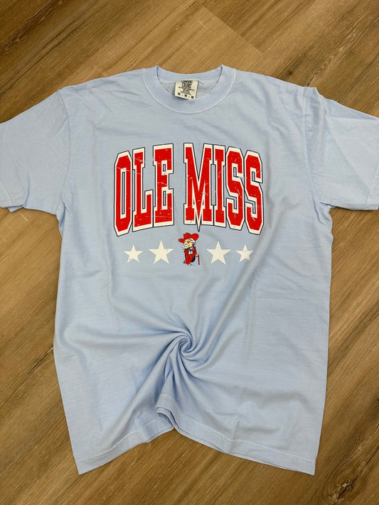 Ole Miss Varsity With Star Tee