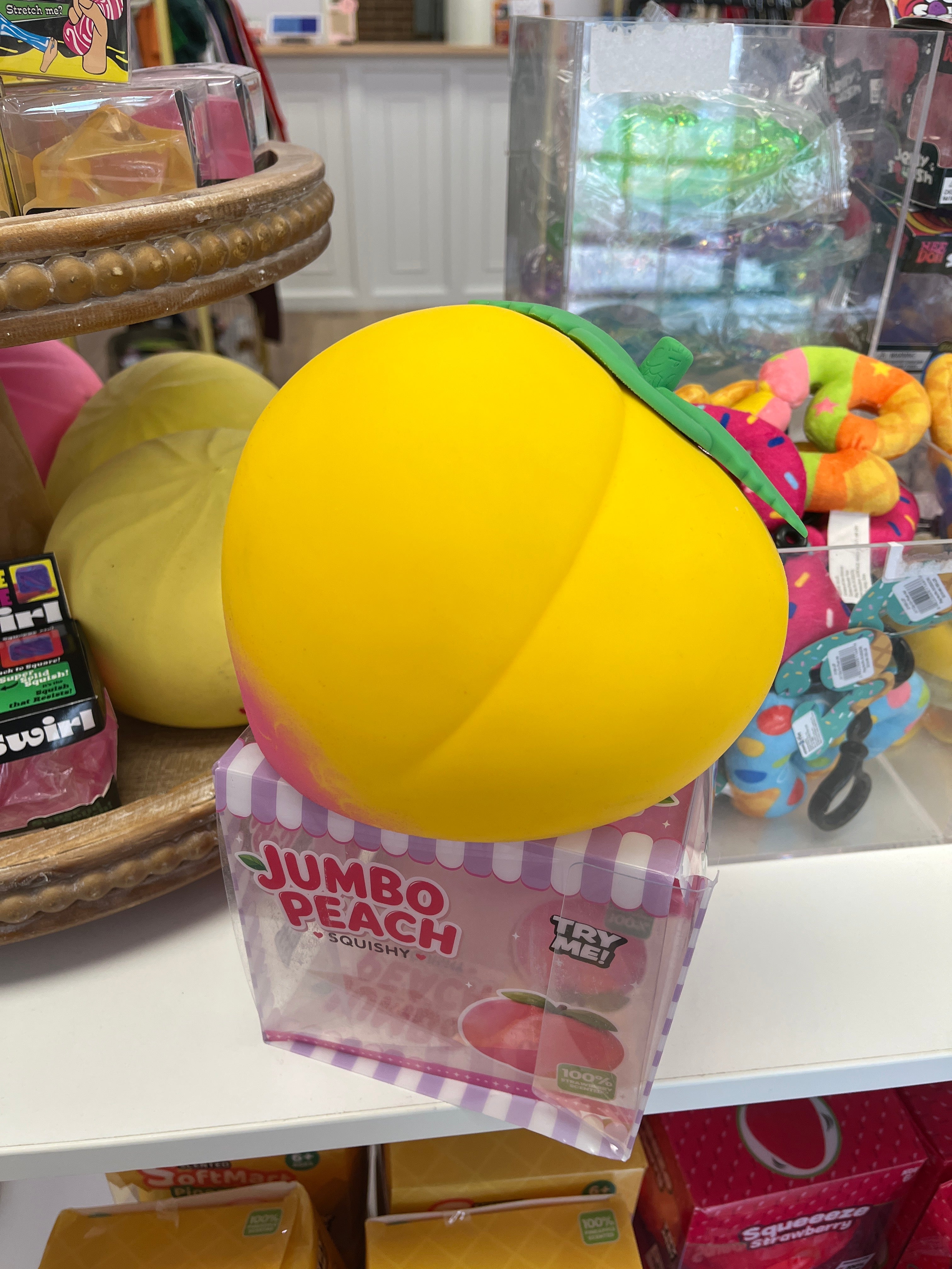 Jumbo Peach Squishy