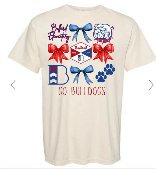 Bullard Bulldogs Bow Collage