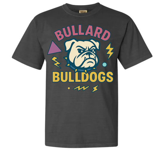 Bullard Bulldogs Retro Colors Vintage