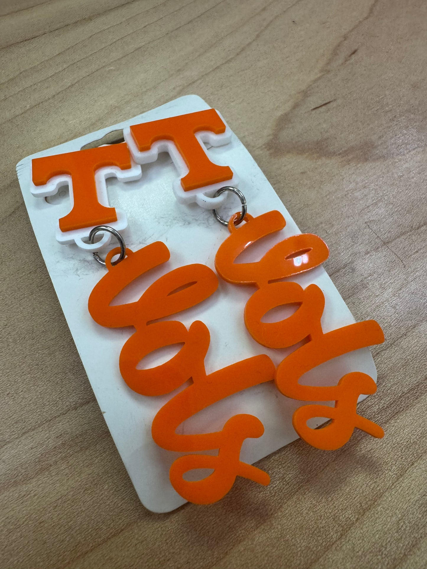 Tennessee Vols Cursive Dangles