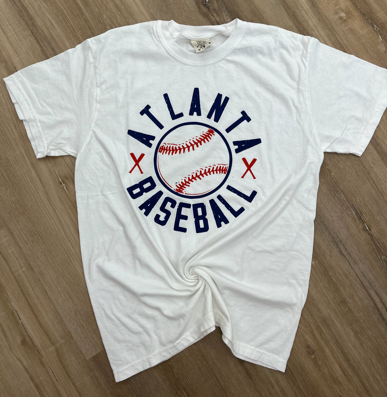 Atlanta Baseball Ball Circle Tee